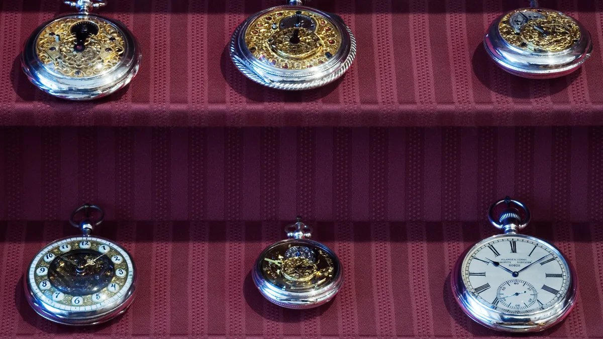 funny valentine jojo thematic context displaying 19th century brass navigation instruments and presidential relics